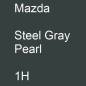 Preview: Mazda, Steel Gray Pearl, 1H.